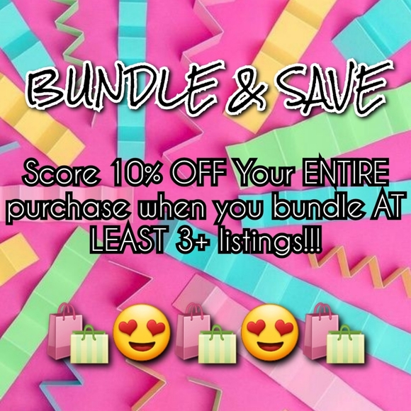 🛍 BUNDLE & SAVE 🛍 - Picture 1 of 16